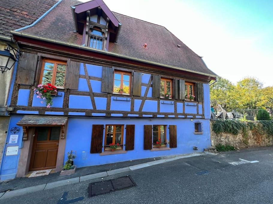 La Jolie Maison Bleue, Au Coeur De L'Alsace Kaysersberg-Vignoble Eksteriør bilde